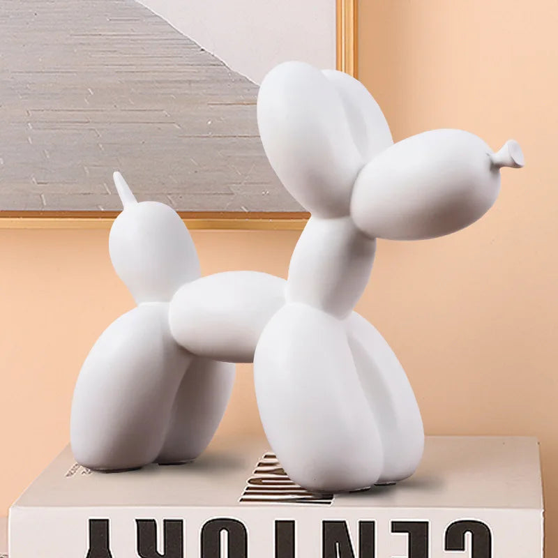 ScandiPaws - Skandinavische Ballon Hund Dekofigur Aus Resin