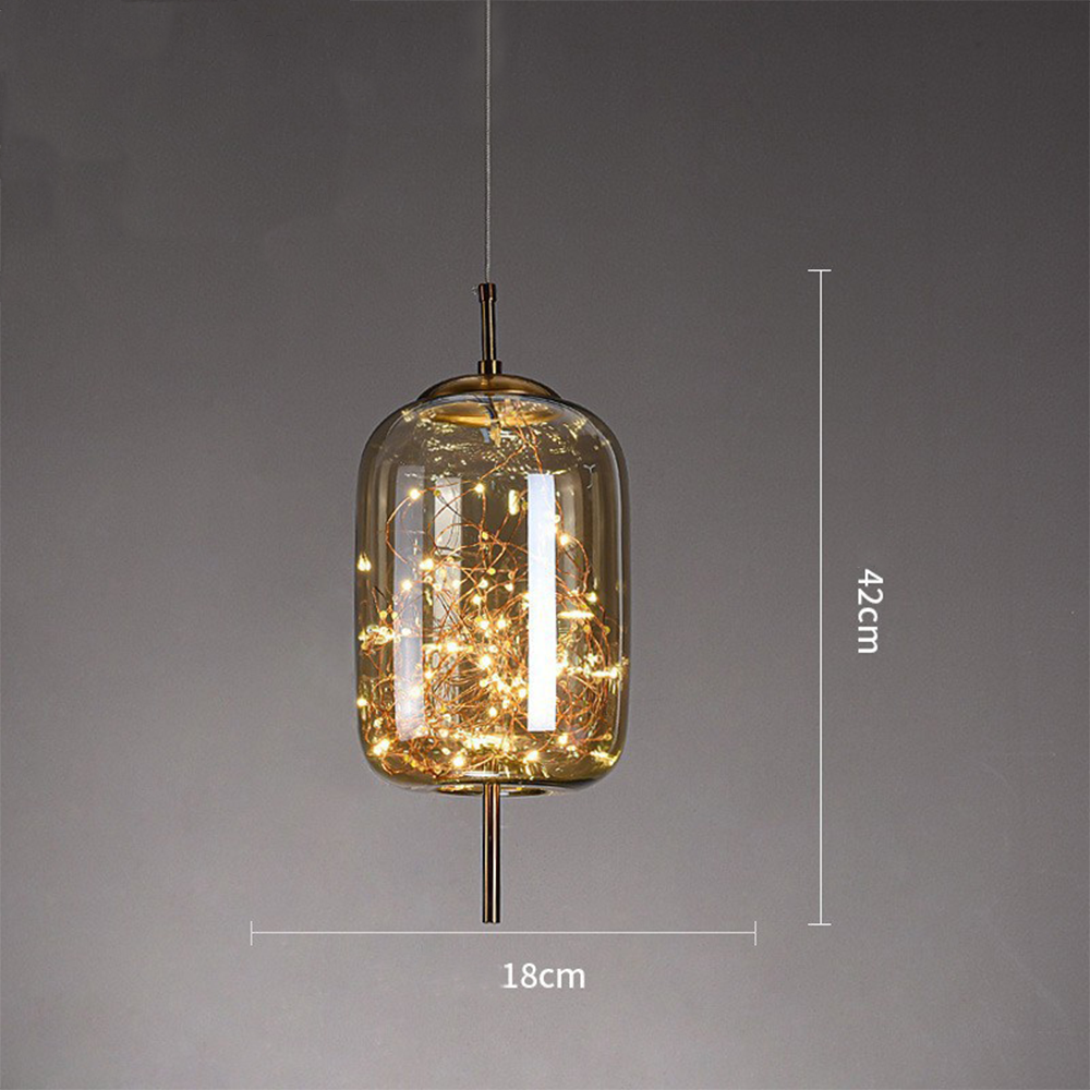 Moderne LED Hängelampe Im Nordischen Stil