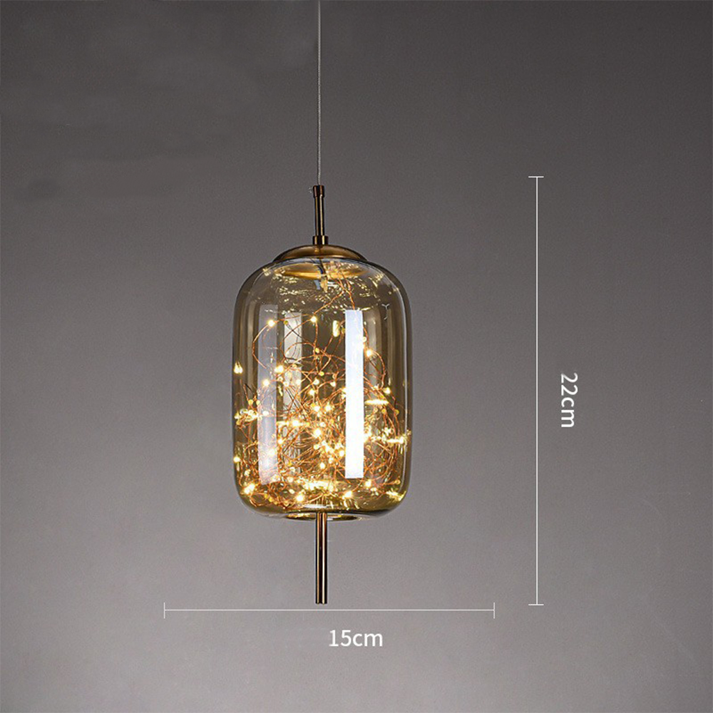 Moderne LED Hängelampe Im Nordischen Stil