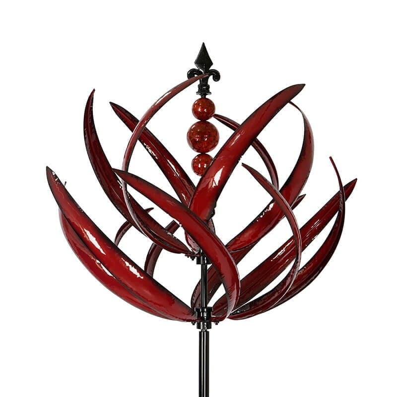 Elegantes Windrad zur Gartendekoration