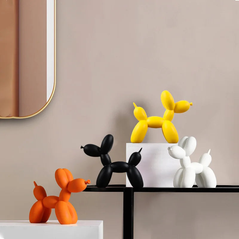 ScandiPaws - Skandinavische Ballon Hund Dekofigur Aus Resin