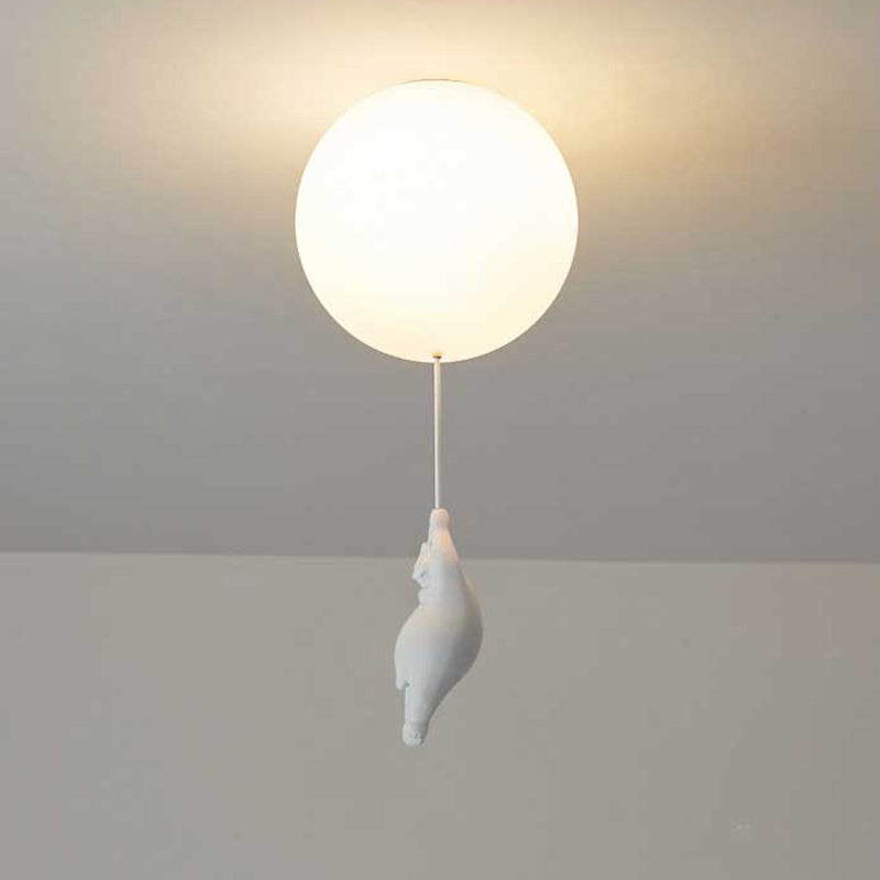 Pendelleuchte mit Bären-Design
