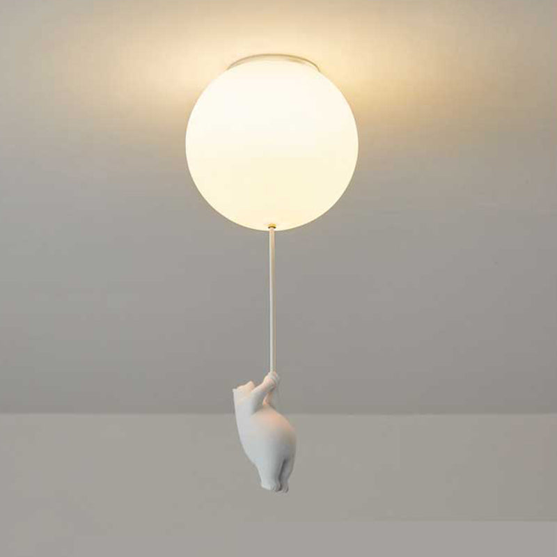 Pendelleuchte mit Bären-Design