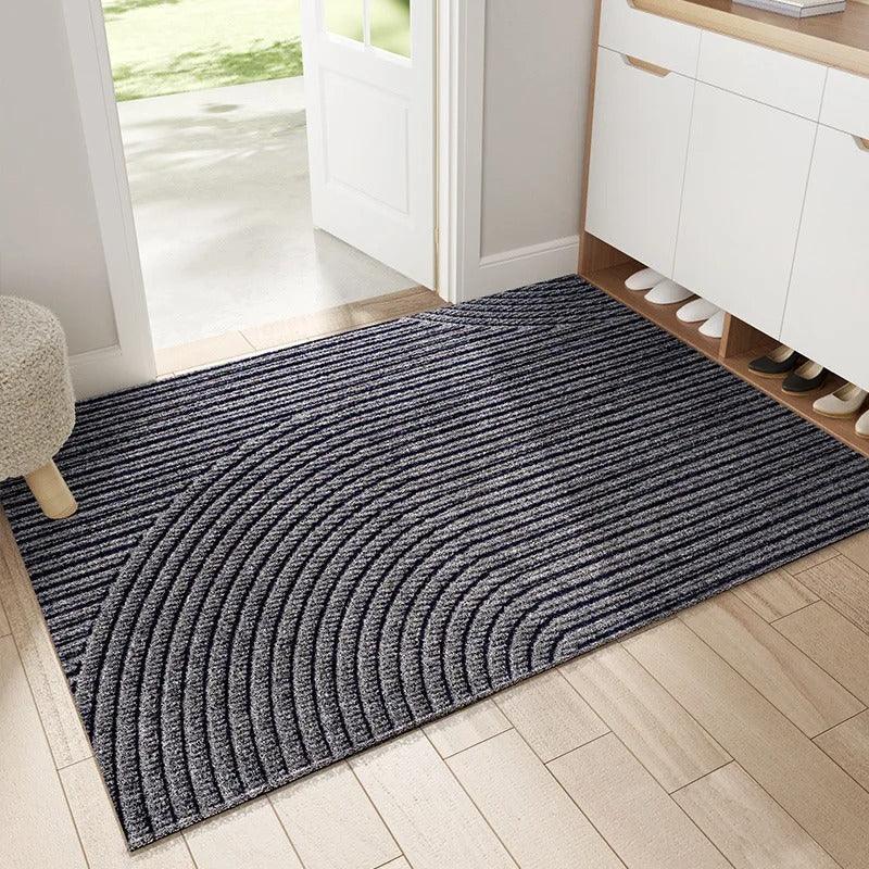 Minimalistische Fußmatte für den Innen- und Außenbereich