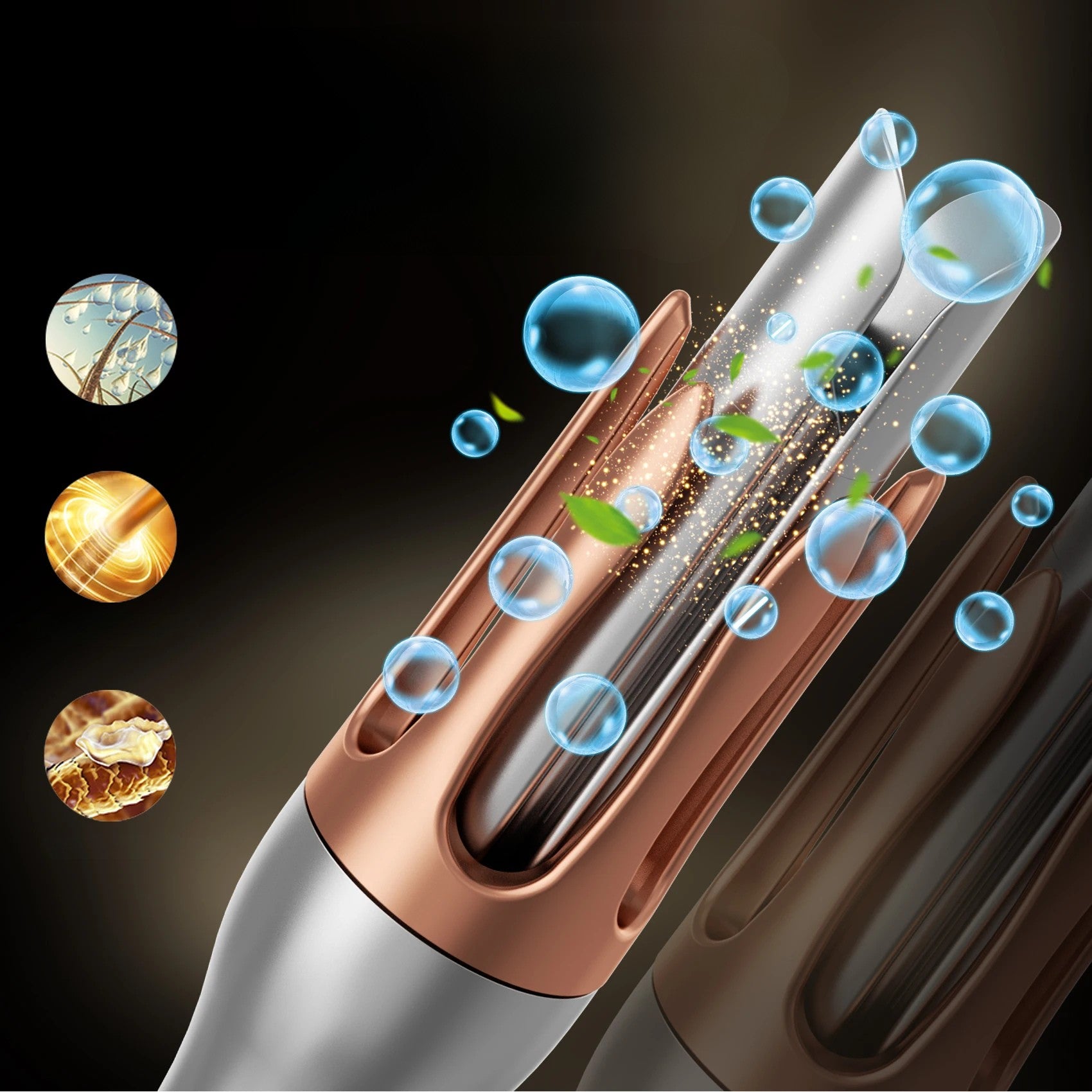 Automatische Drehung Lockenstab