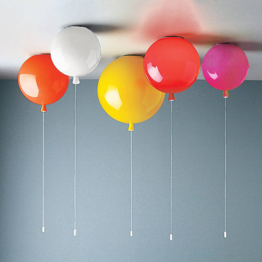 Ballonförmige Pendelleuchten