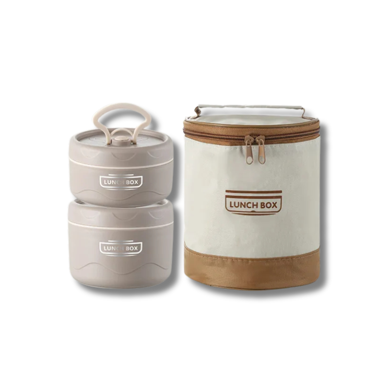 Stapelbares Isoliertes Brotdose-Set