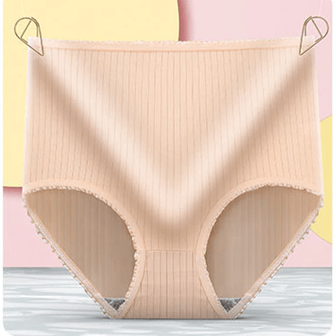 Nahtlose Höschen mit Hoher Taille für Damen
