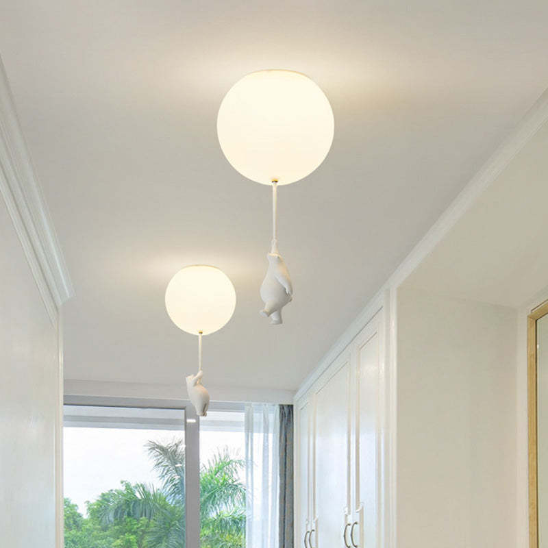 Pendelleuchte mit Bären-Design