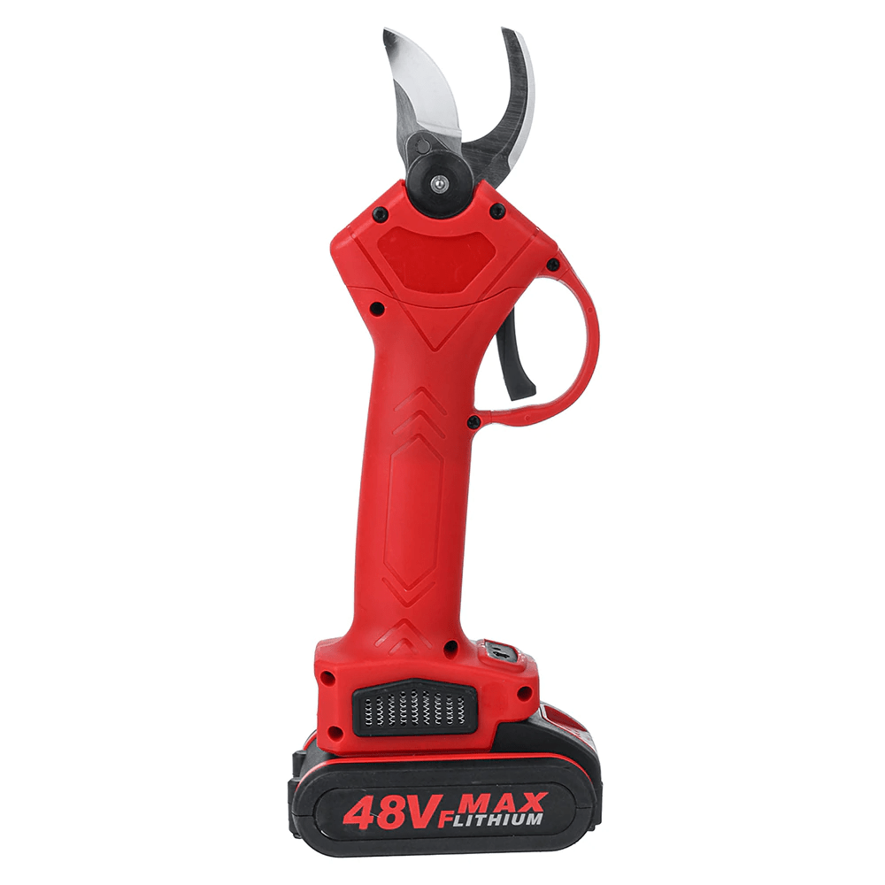 Akku-Gartenscheren-Set mit 2 Akkus und Koffer