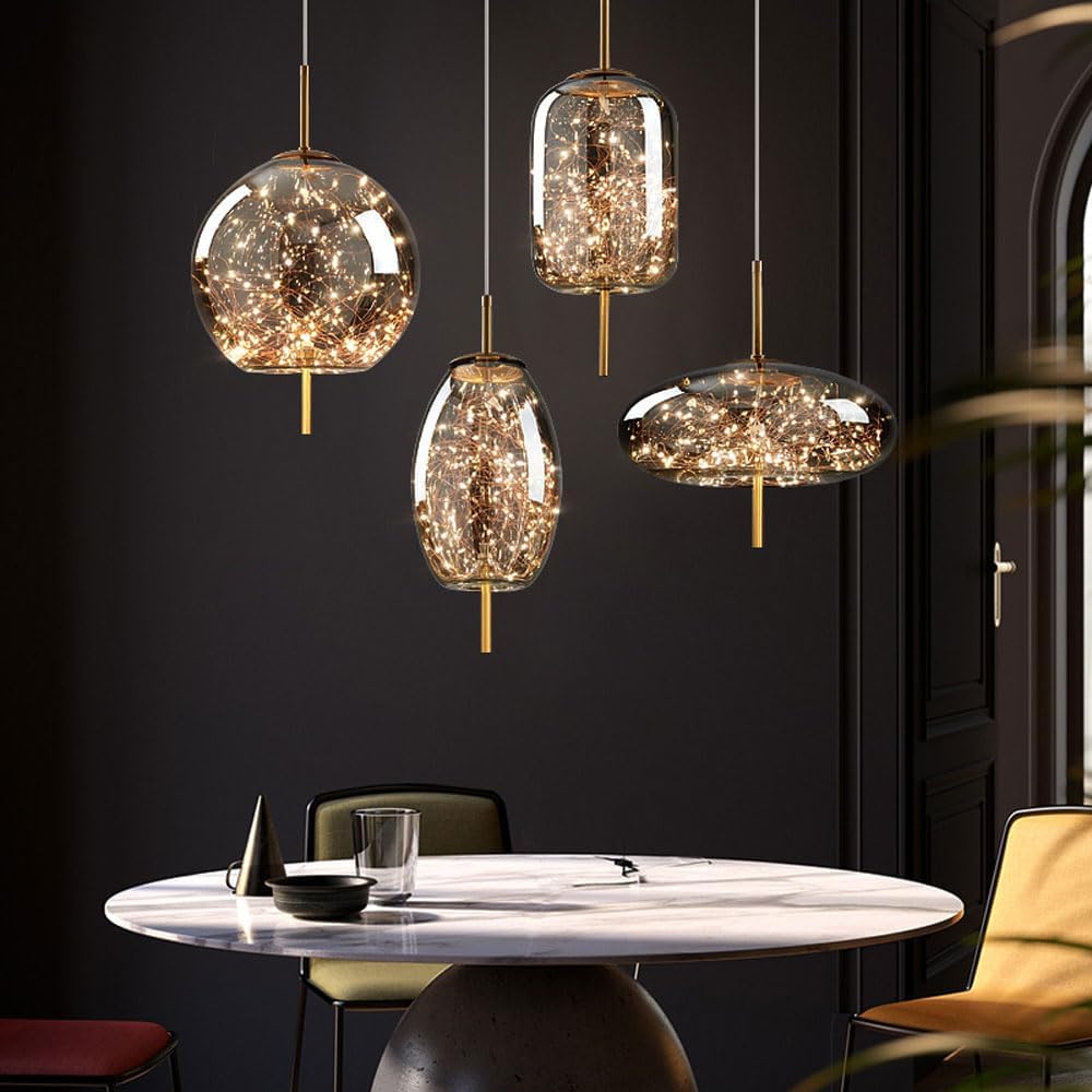 Moderne LED Hängelampe Im Nordischen Stil