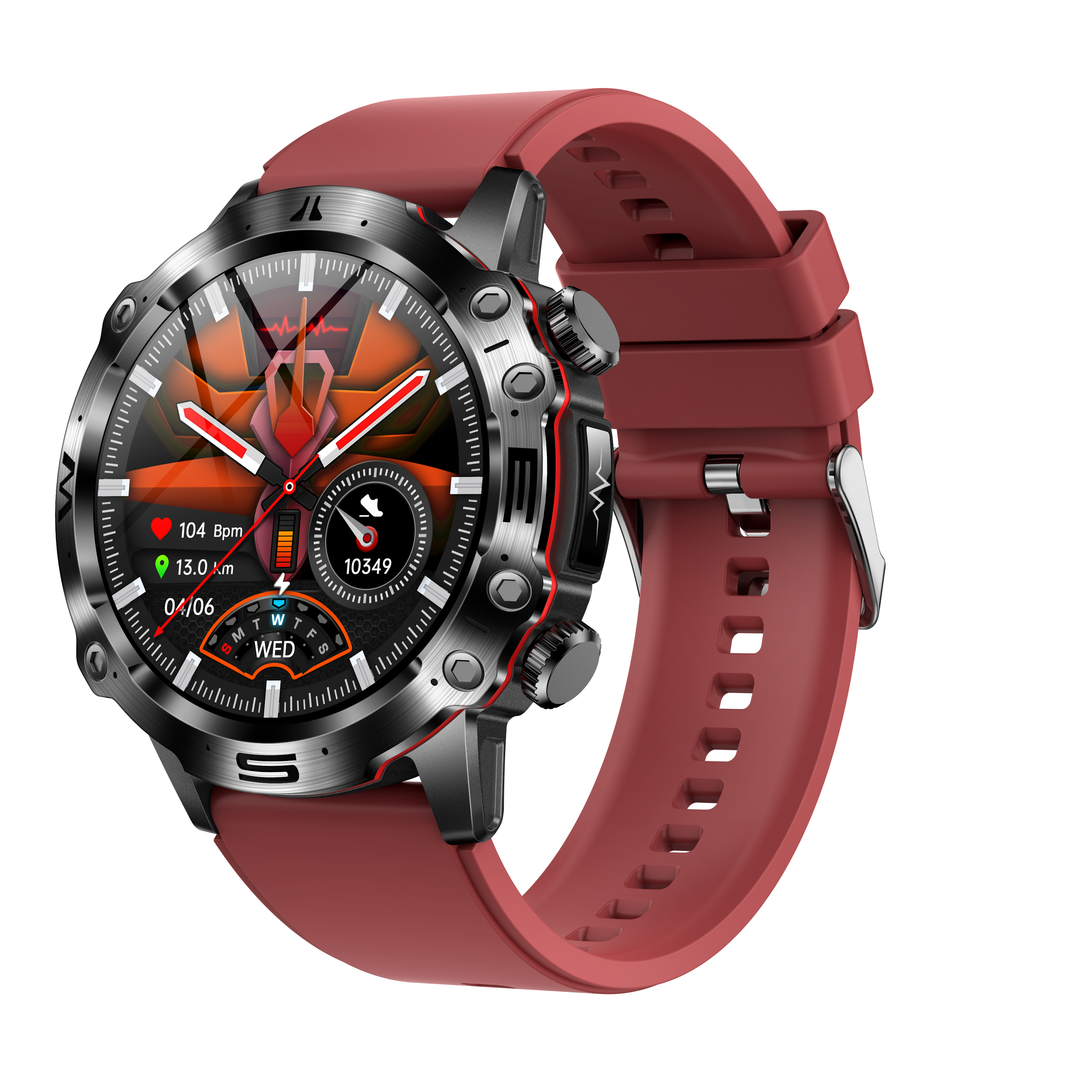 Multifunktion Gesundheits- und Fitness-Smartwatch