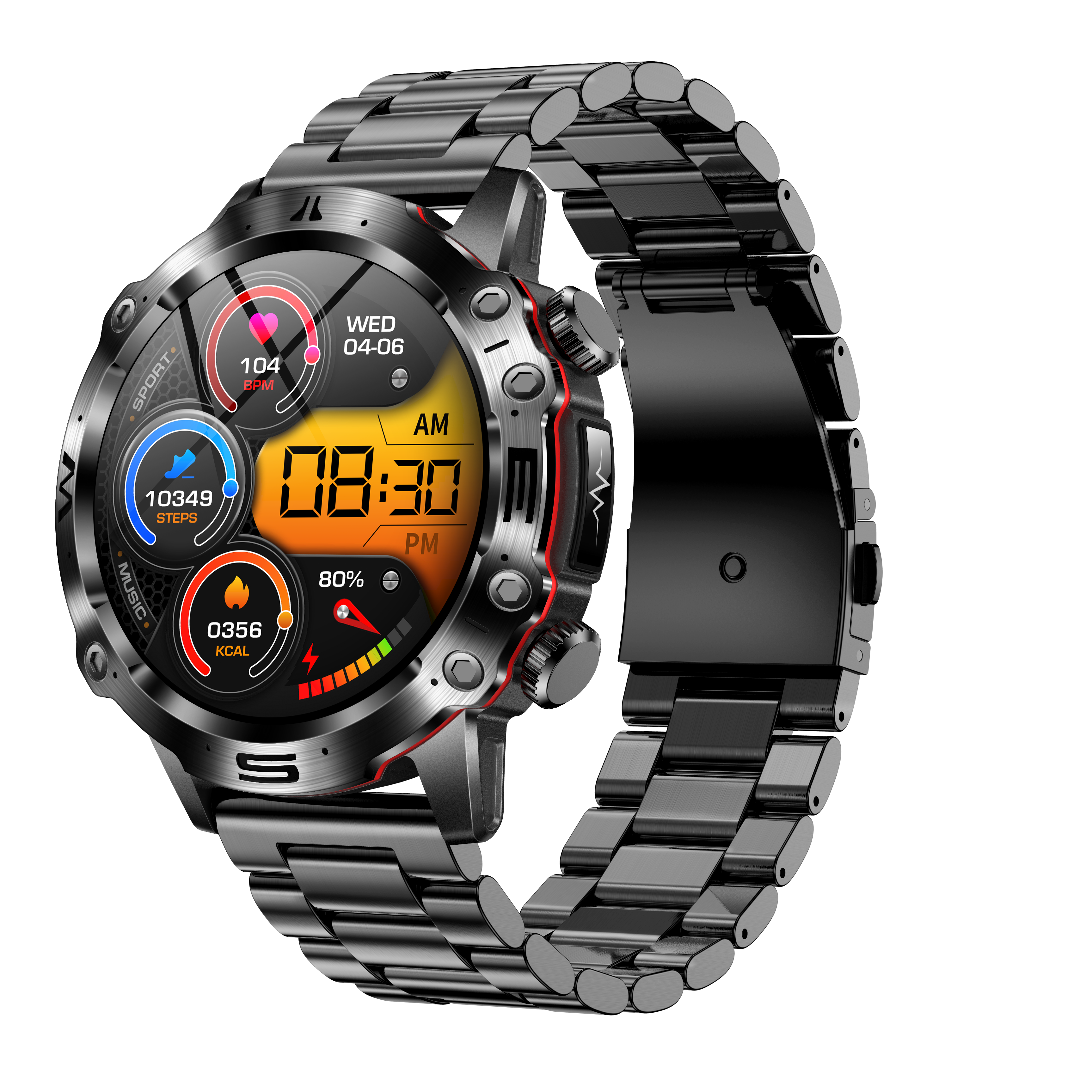 Multifunktion Gesundheits- und Fitness-Smartwatch