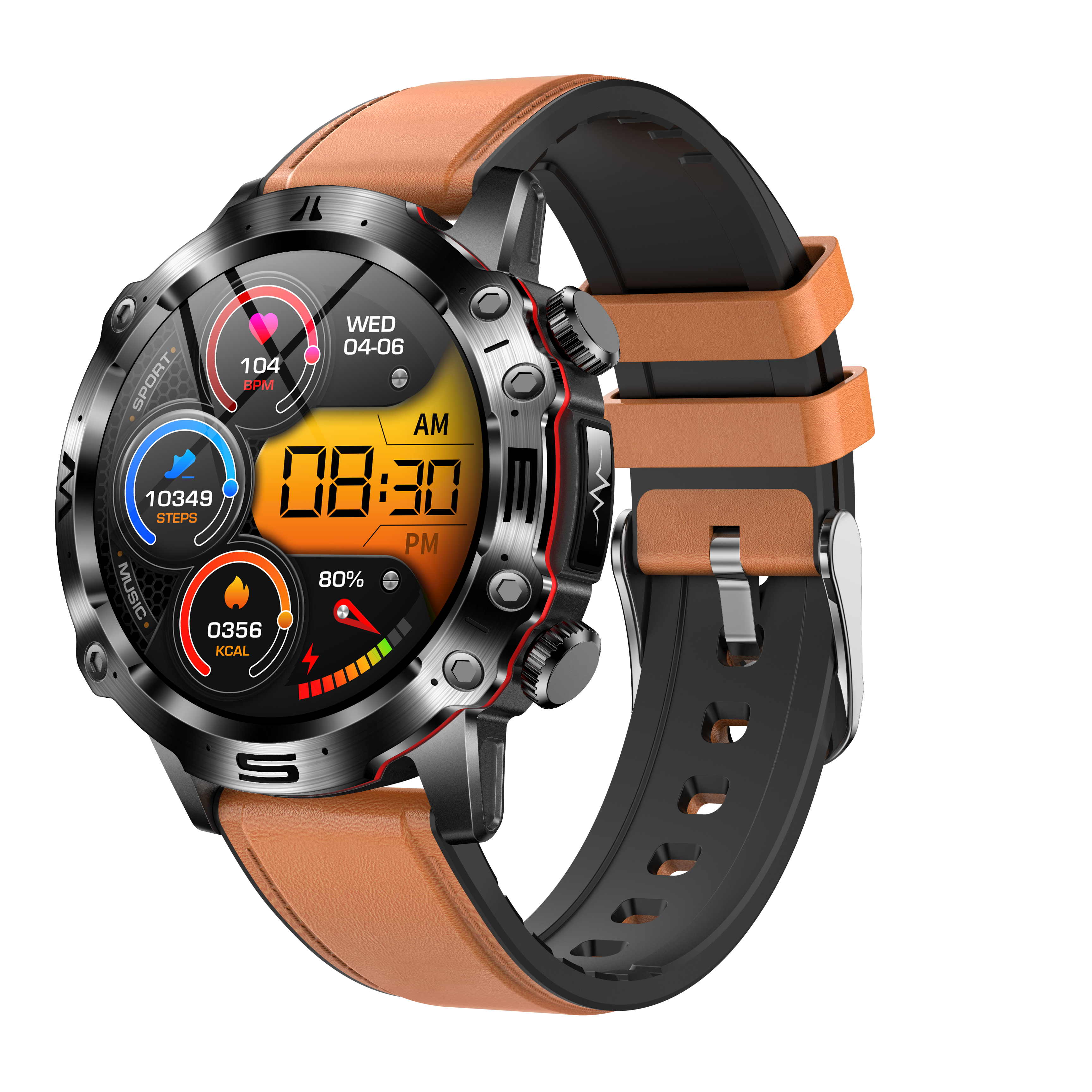 Multifunktion Gesundheits- und Fitness-Smartwatch