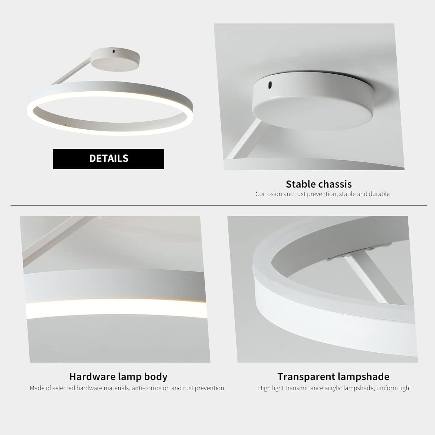 Moderne Nordische LED Deckenleuchte