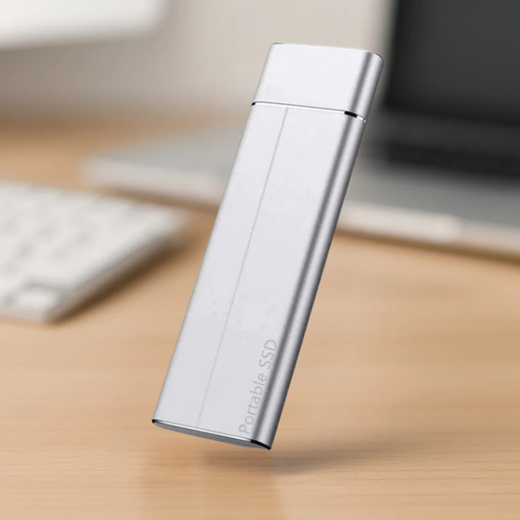 Tragbares Externes SSD-Speichergerät im Schlanken Design