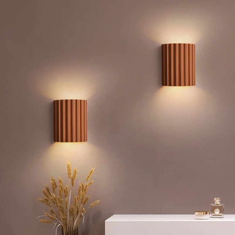 Nordisch-Minimalistische Wandleuchte für Schlafzimmer und Flur