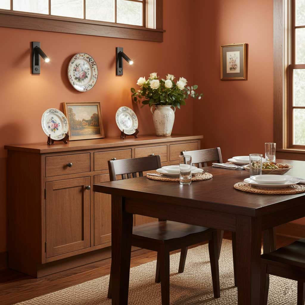 Moderne Einbau Wandleuchte für Den Bettbereich