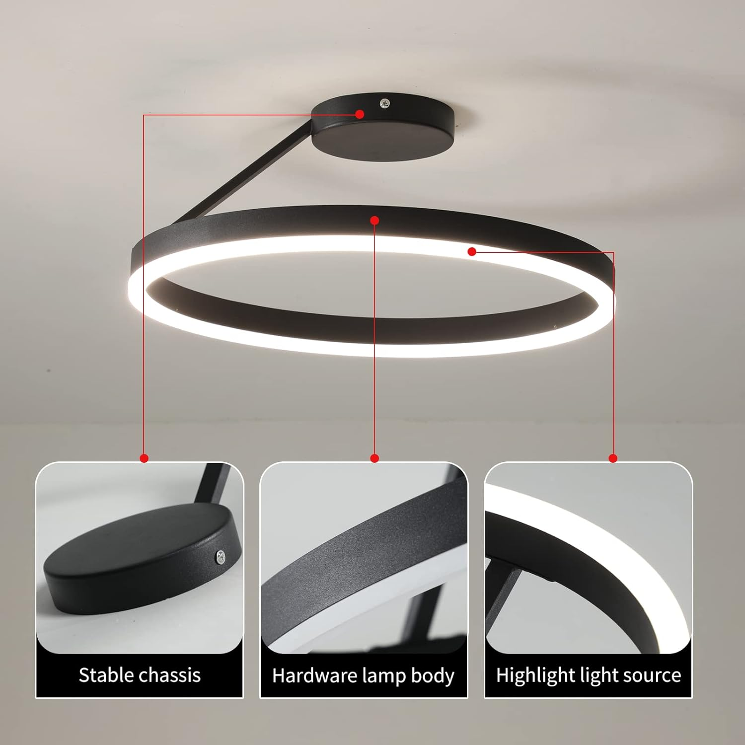Moderne Nordische LED Deckenleuchte