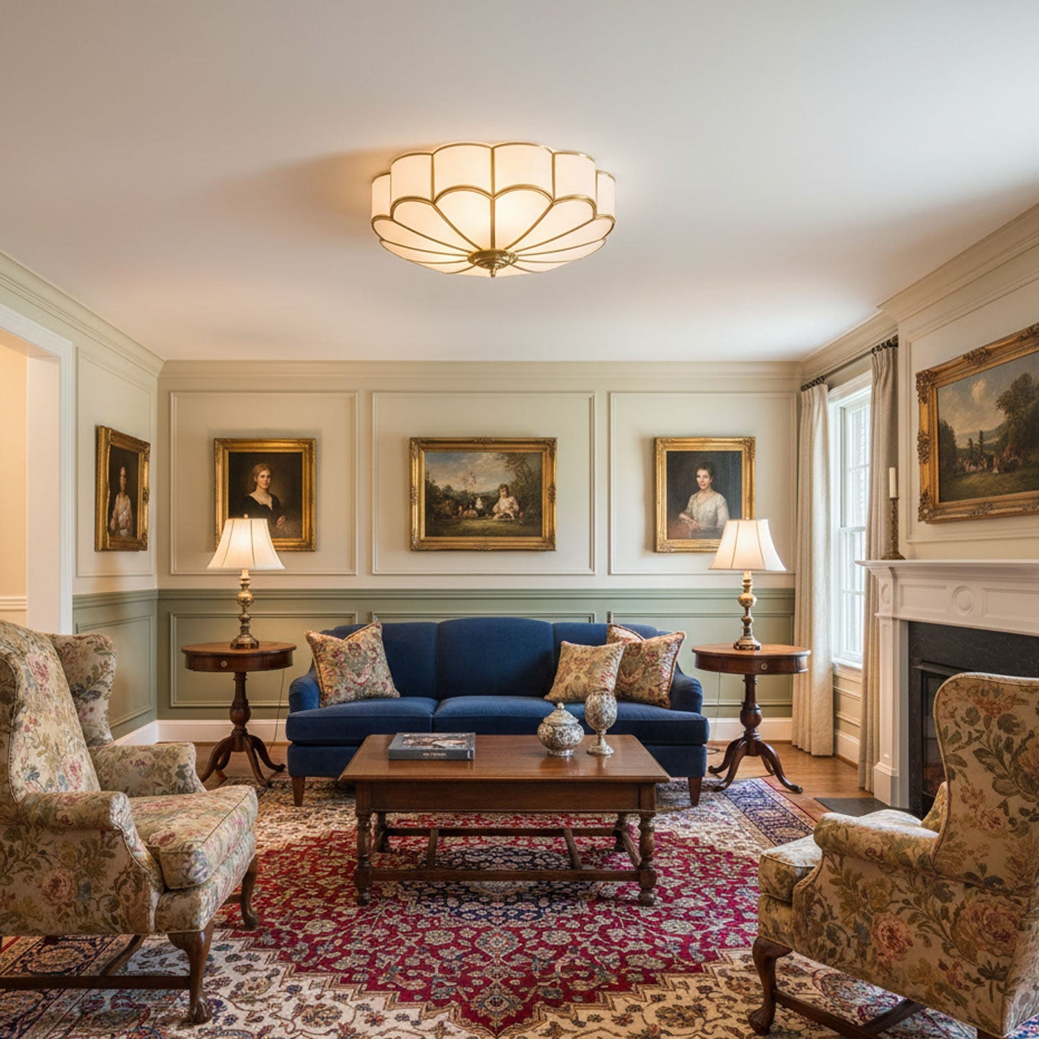 Moderne Blumenförmige Deckeneinbauleuchte