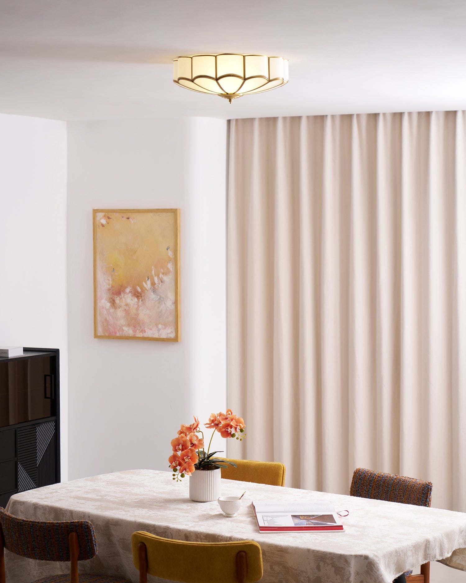 Moderne Blumenförmige Deckeneinbauleuchte