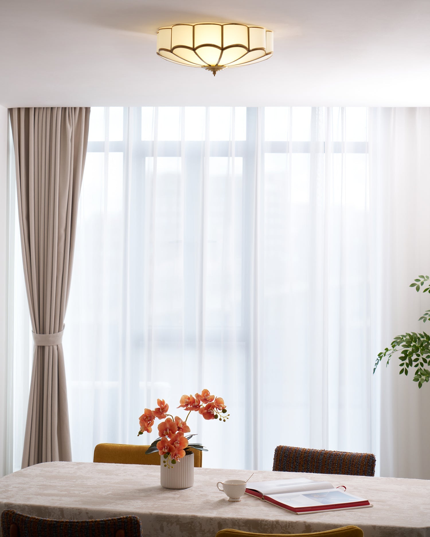 Moderne Blumenförmige Deckeneinbauleuchte