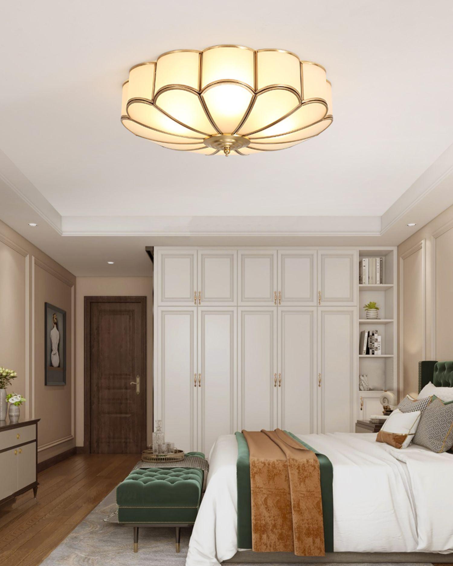 Moderne Blumenförmige Deckeneinbauleuchte