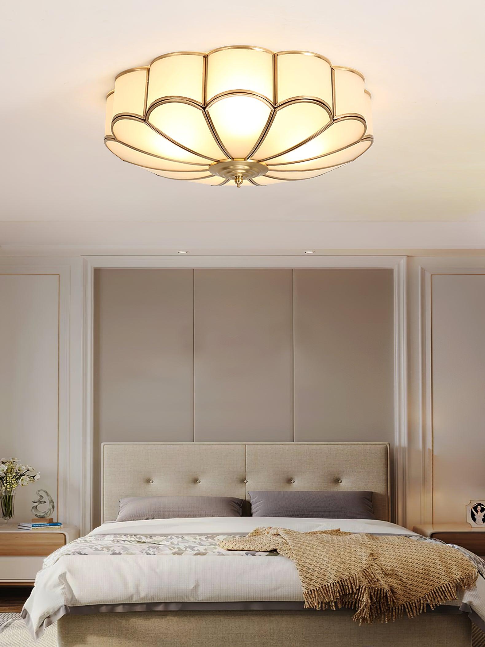 Moderne Blumenförmige Deckeneinbauleuchte