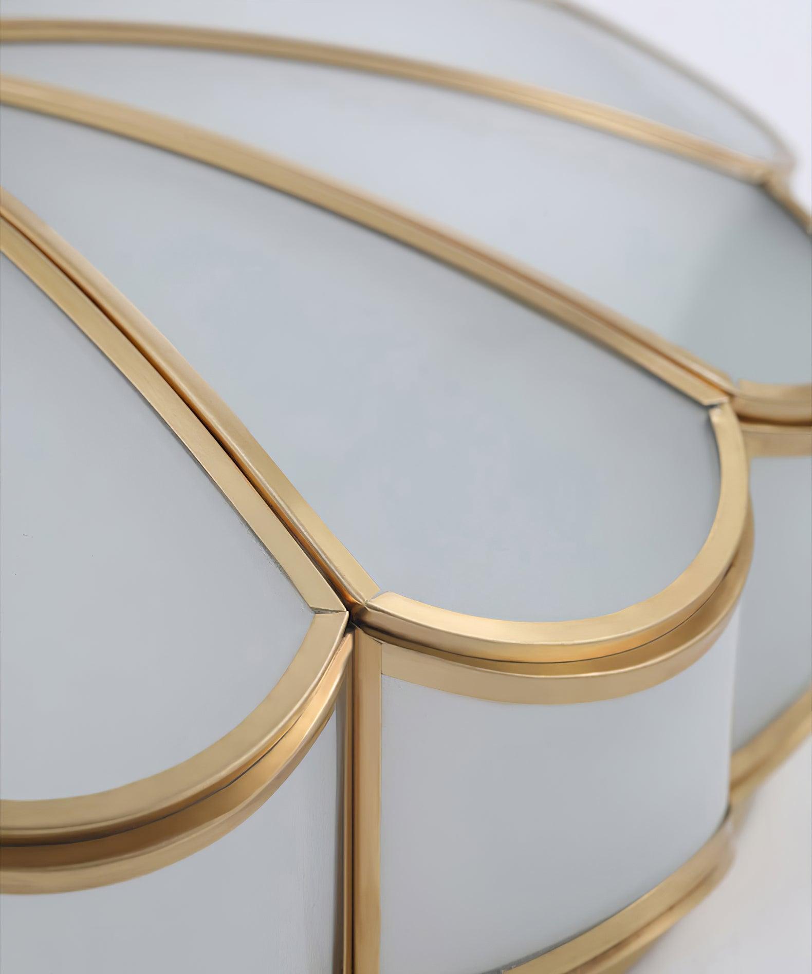 Moderne Blumenförmige Deckeneinbauleuchte