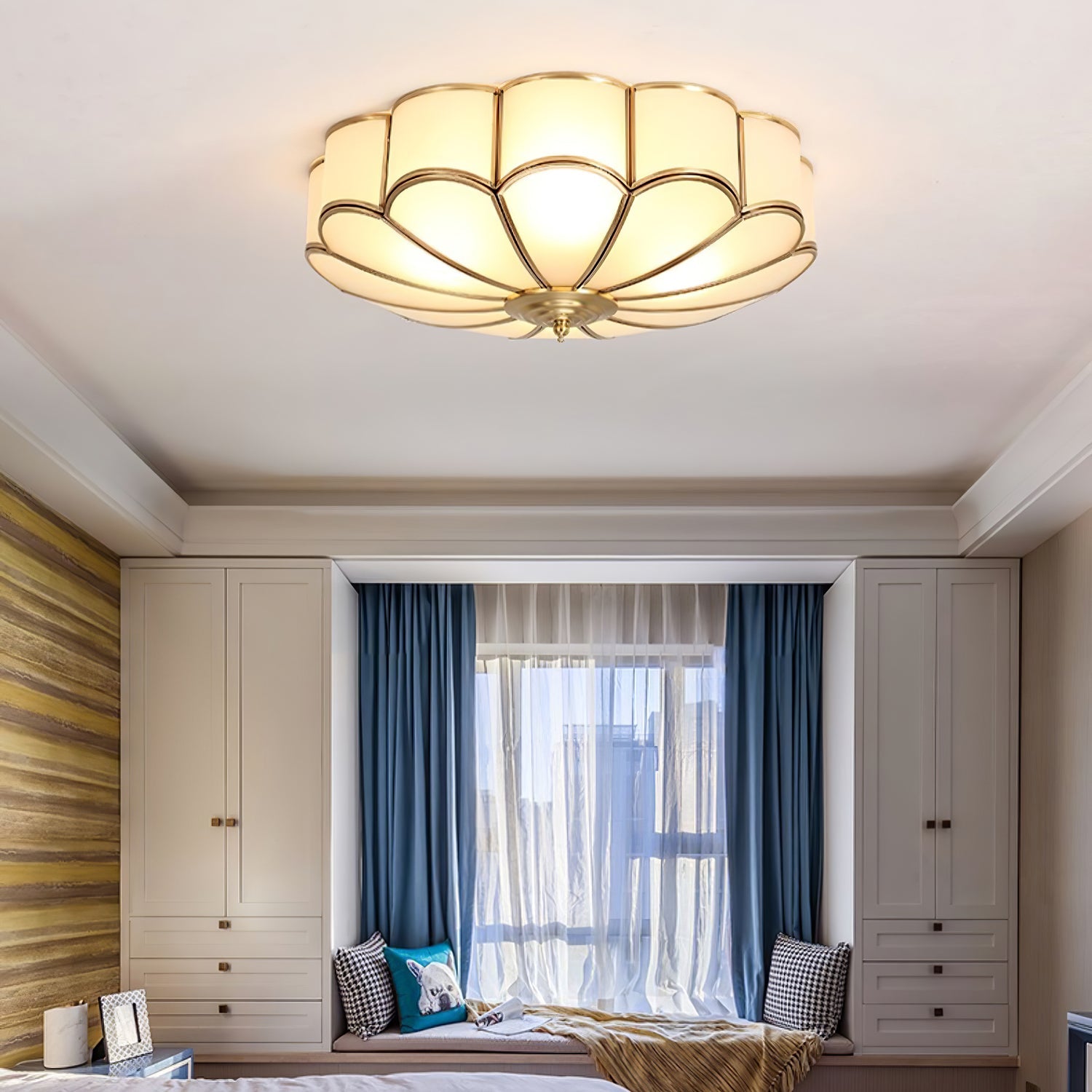 Moderne Blumenförmige Deckeneinbauleuchte