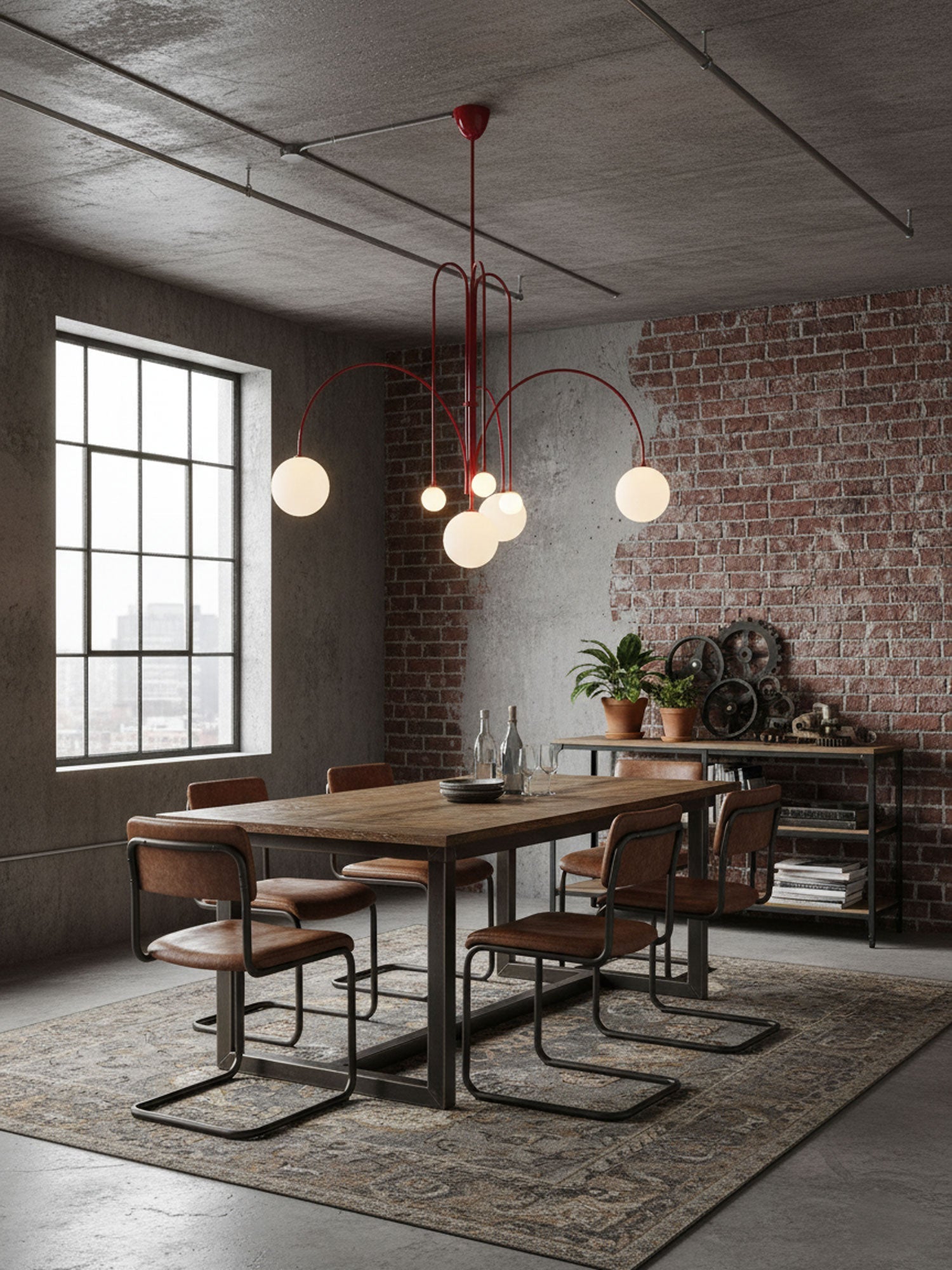 Moderne und Zeitgenössische Abgehängte Deckenleuchte