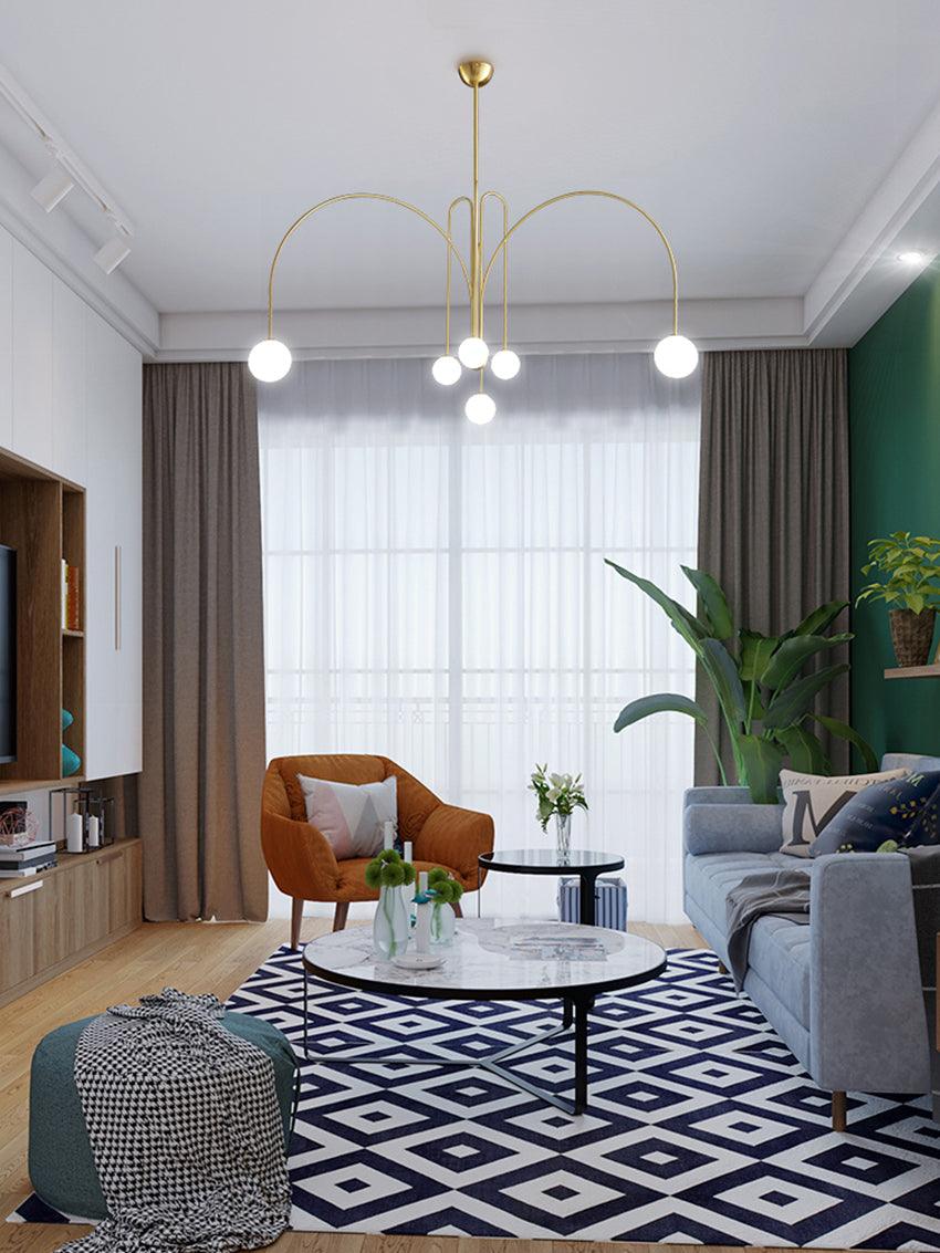 Moderne und Zeitgenössische Abgehängte Deckenleuchte