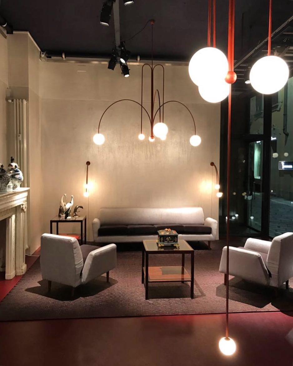 Moderne und Zeitgenössische Abgehängte Deckenleuchte