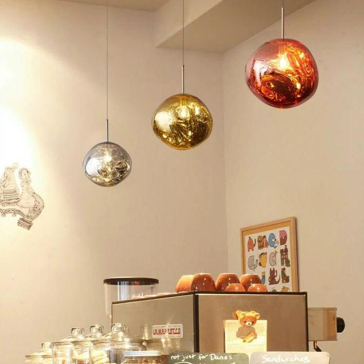 Luxuriöse Pendelleuchte mit Abstraktem Design