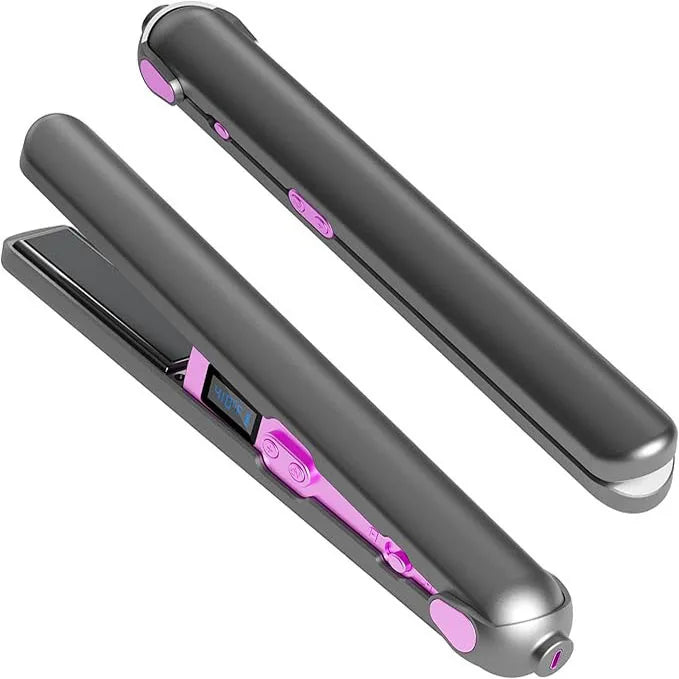 Handgroßer Tragbarer 2-in-1 Haarglätter