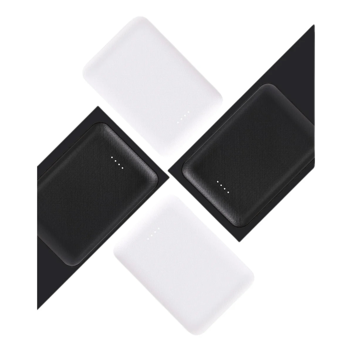 Tragbare Mini-Powerbank mit LED-Anzeige