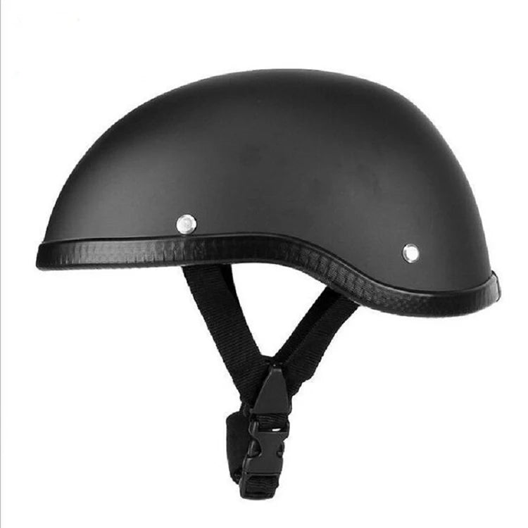 Motorrad-Halbhelm mit abnehmbaren Optionen