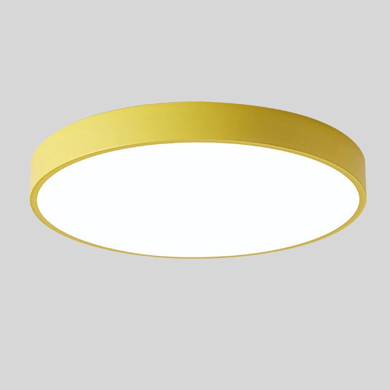 Variant image for Kreisförmige LED-Deckenleuchte im Skandinavischen Design für Wohnzimmer und Schlafzimmer-14