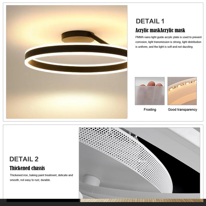 Moderne Nordische LED Deckenleuchte