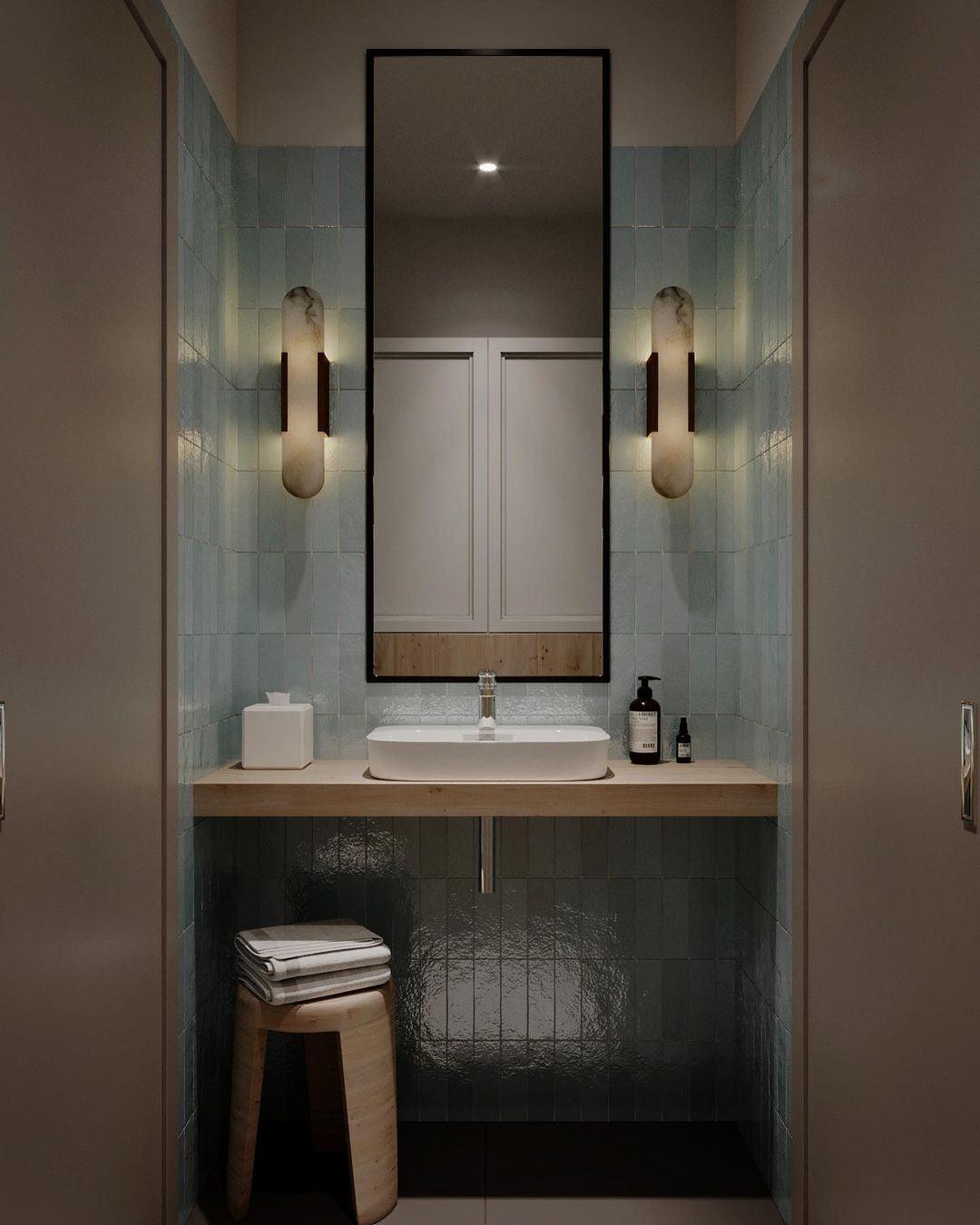 Geometrische Harmonie Wandleuchte