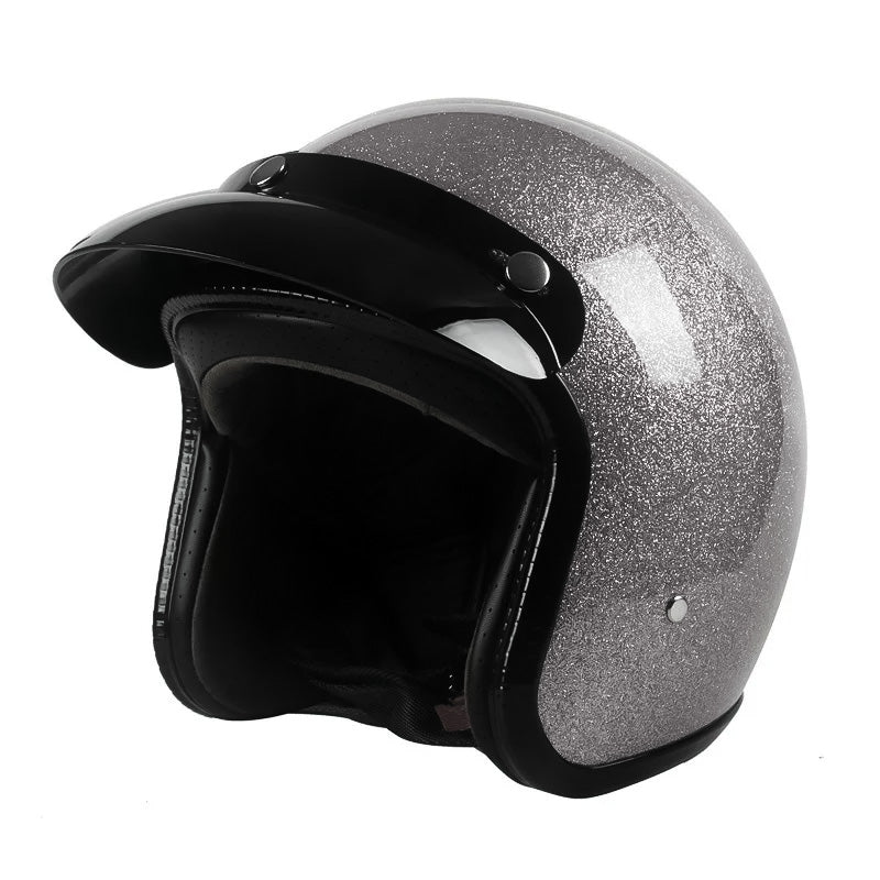 Offener Gesicht Motorradhelm für Herren und Damen