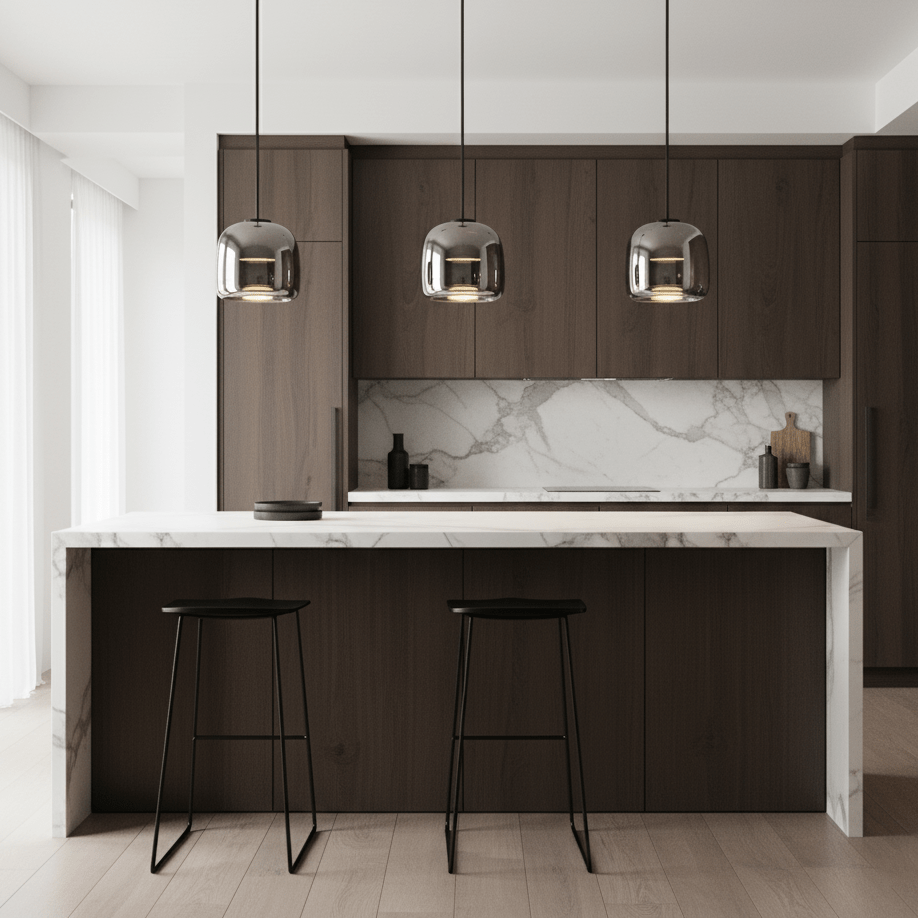 Minimalistische Pendelleuchte Im Nordischen Stil