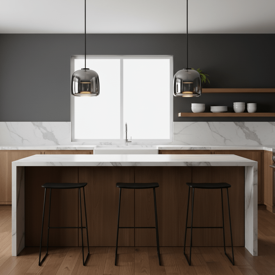 Minimalistische Pendelleuchte Im Nordischen Stil