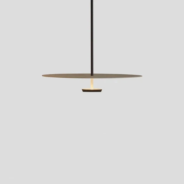 Schwarze Minimalistische Pendelleuchte für Modernes Interieur
