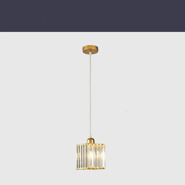Zeitgenössische Elegante Pendelleuchte in Schwarz und Gold