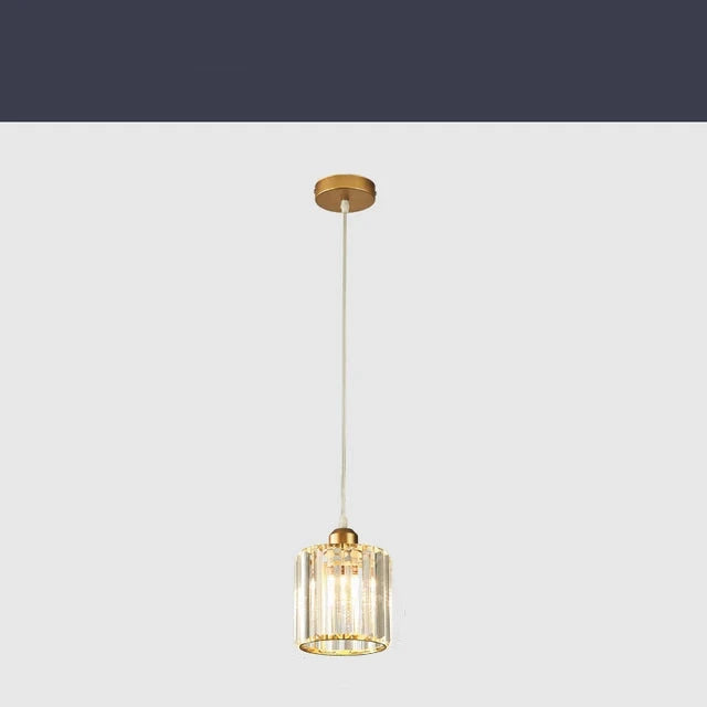 Zeitgenössische Elegante Pendelleuchte in Schwarz und Gold