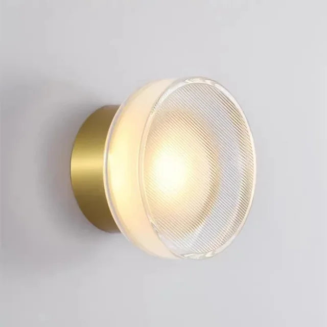 Moderne Runde LED-Wandleuchte
