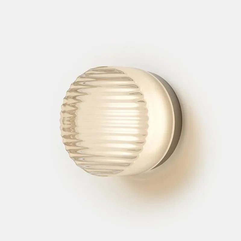 Moderne Runde LED-Wandleuchte