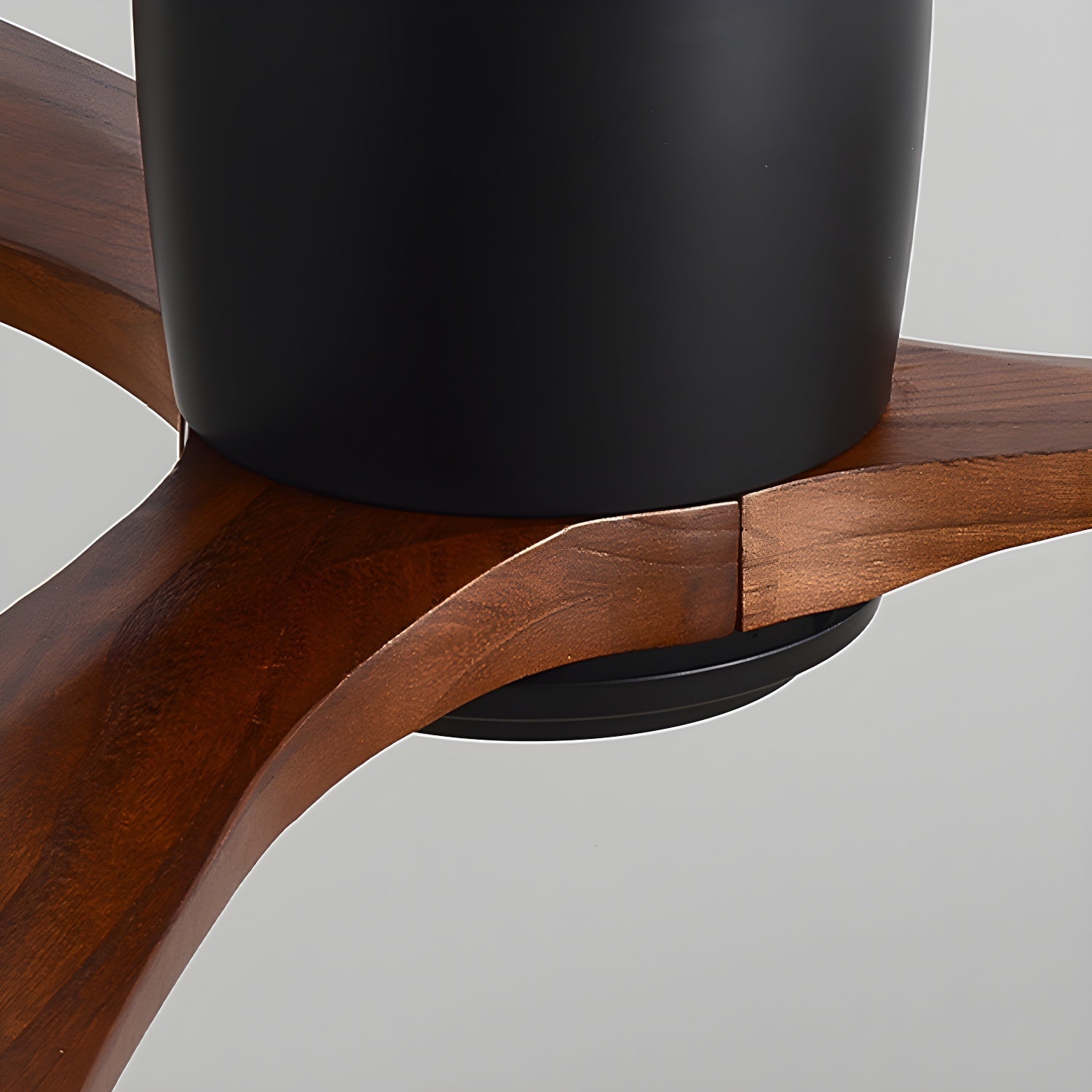 Moderner Deckenventilator Nordischen Stil mit 3 Flügeln und LED-Beleuchtung