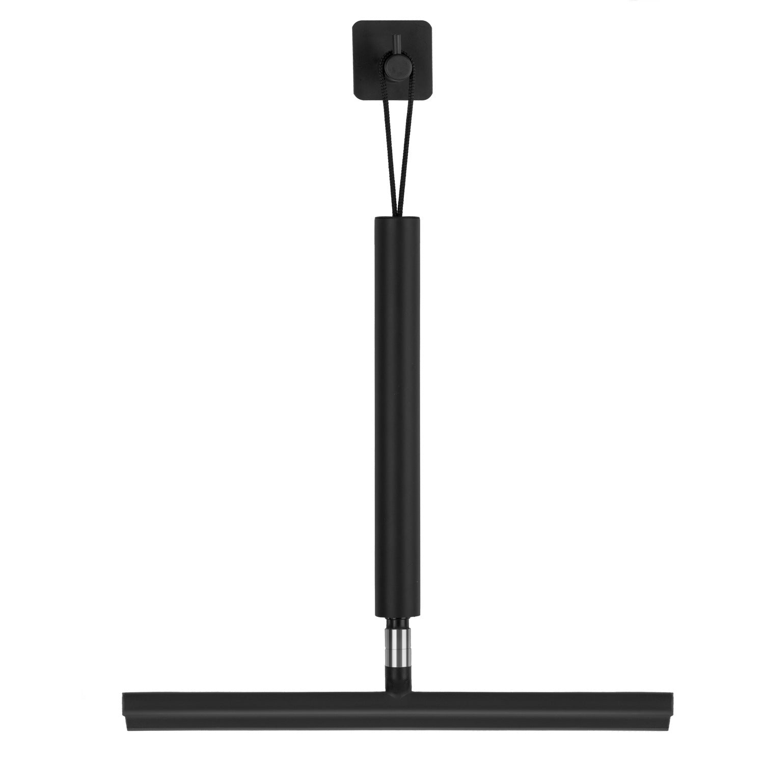 Rakel mit langem Stiel und Schrubber für Glas und Fenster